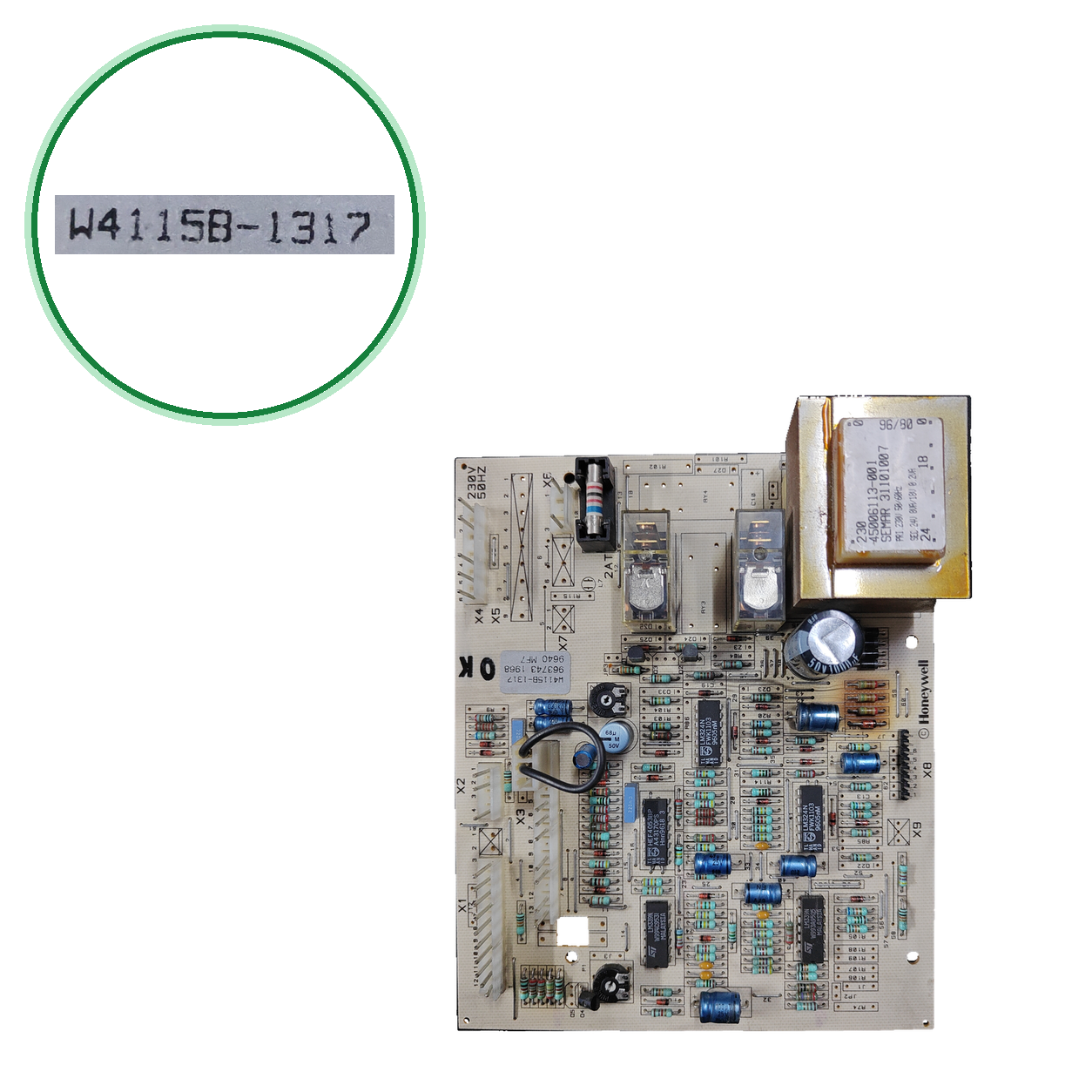 Placa electrónica Honeywell W4115B-1317