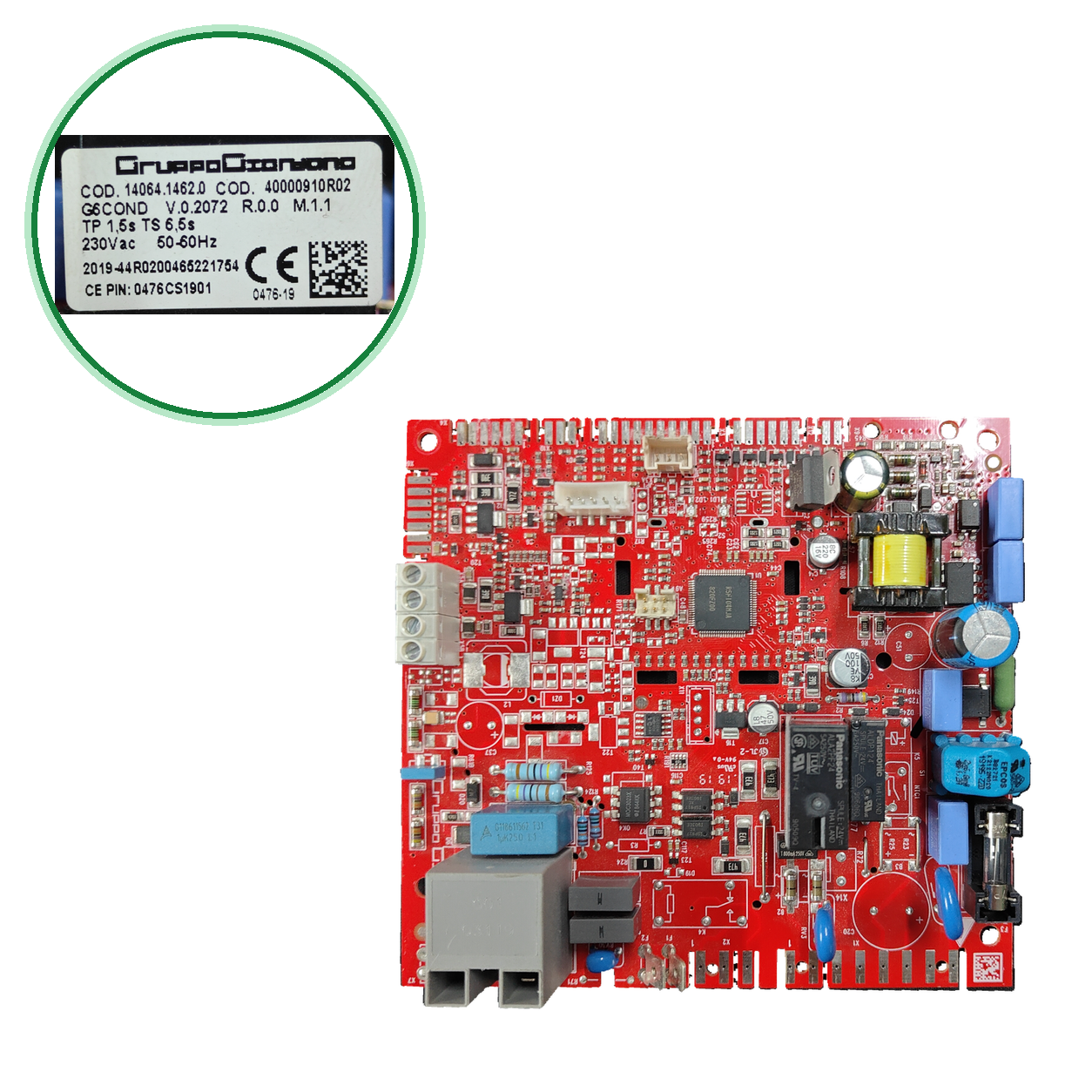 Placa electrónica Gruppo Giordano G6COND