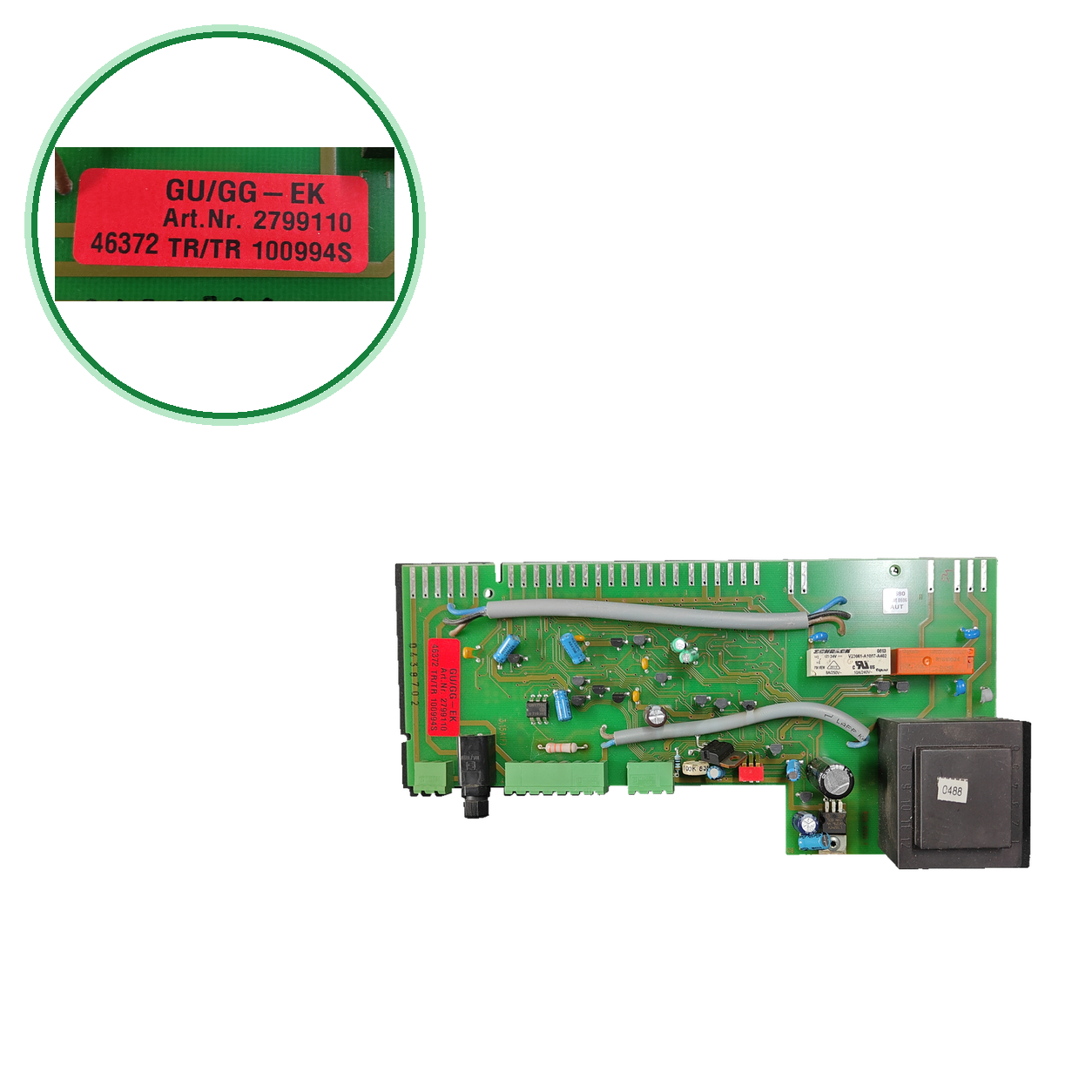 Placa electrónica Wolf GU/GG-EK