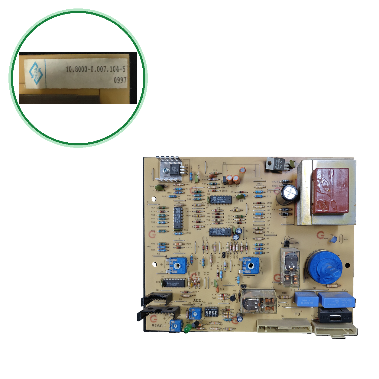 Placa electrónica Ceza S140.3