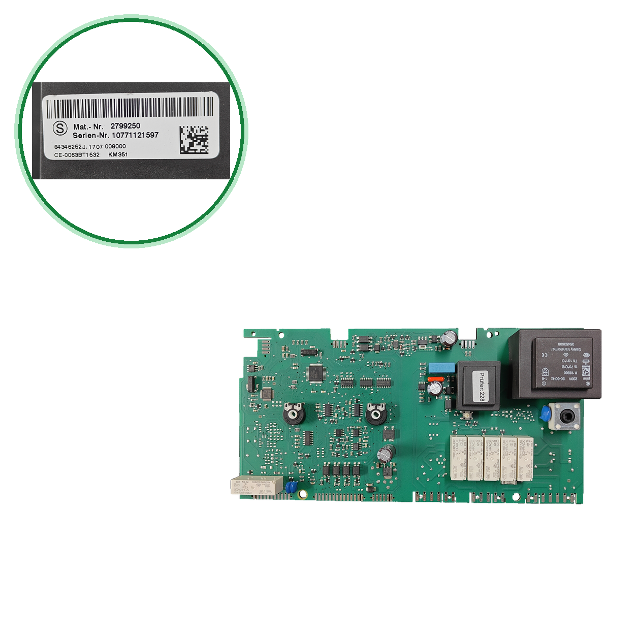 Placa electrónica Wolf KM351