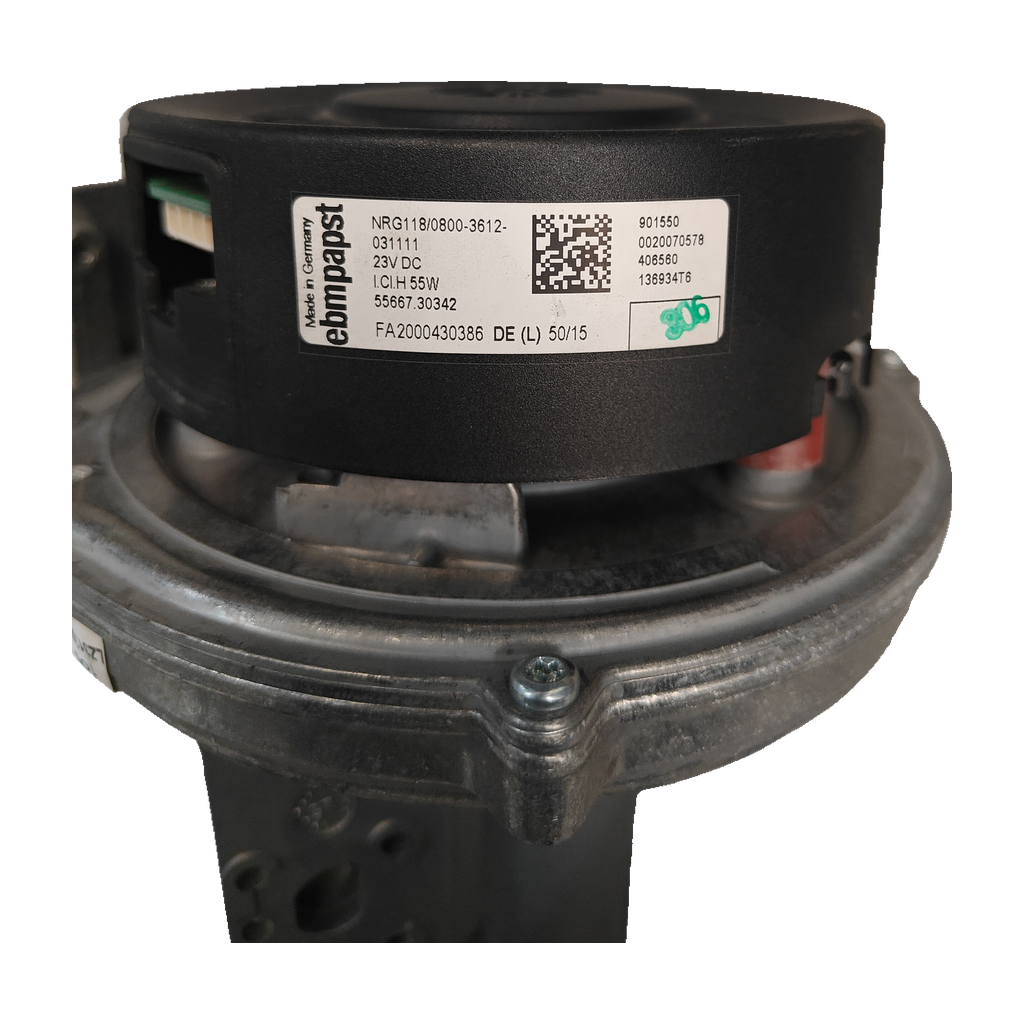 Extractor ebm-papst NRG118/0800-3612-031111 para Saunier Duval Condens · 0020070578 / 0020070595: vista 3