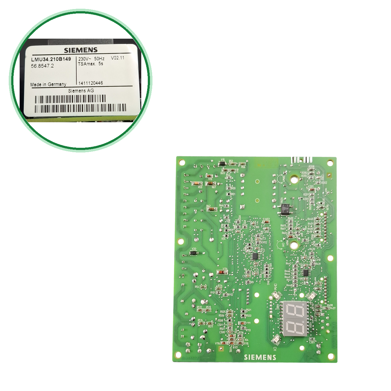 Placa electrónica Siemens LMU34.210B149