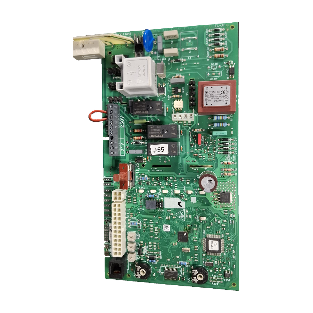 Placa Vaillant 0020092348 para VUW 282/2-5 R1 y VMI ES 32/362-7 R2 · PCB 0020184925 V084_F TM-AF: vista 2