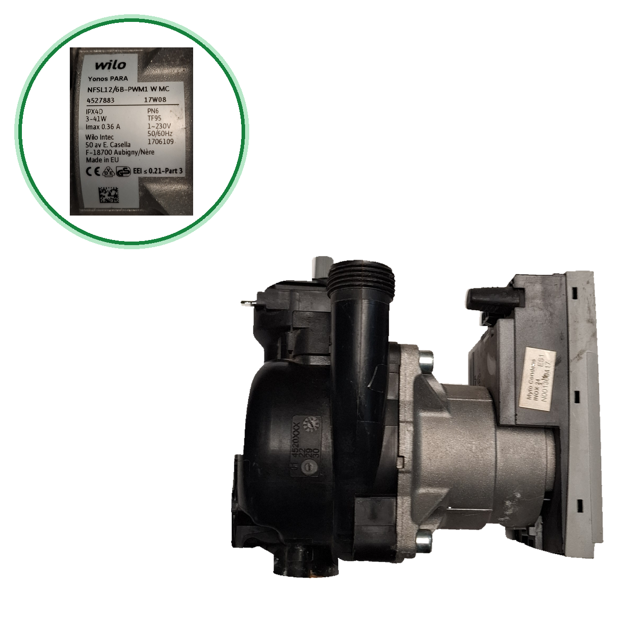 Bomba Wilo Yonos PARA NFSL12/6B-PWM1 W MC