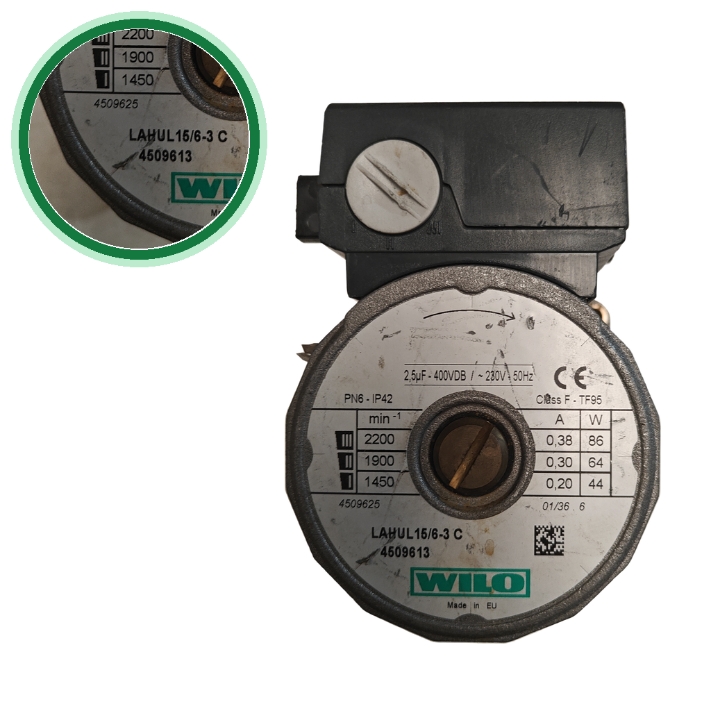 Bomba circuladora Wilo LAHUL 15/6-3 C · 4509613