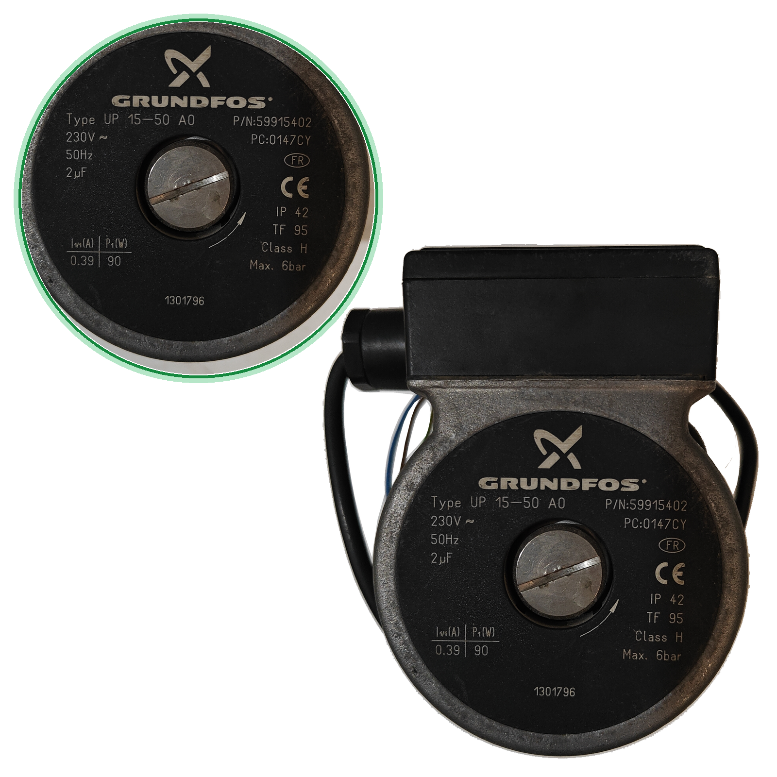 Bomba Grundfos UP 15-50 AO · 59915402