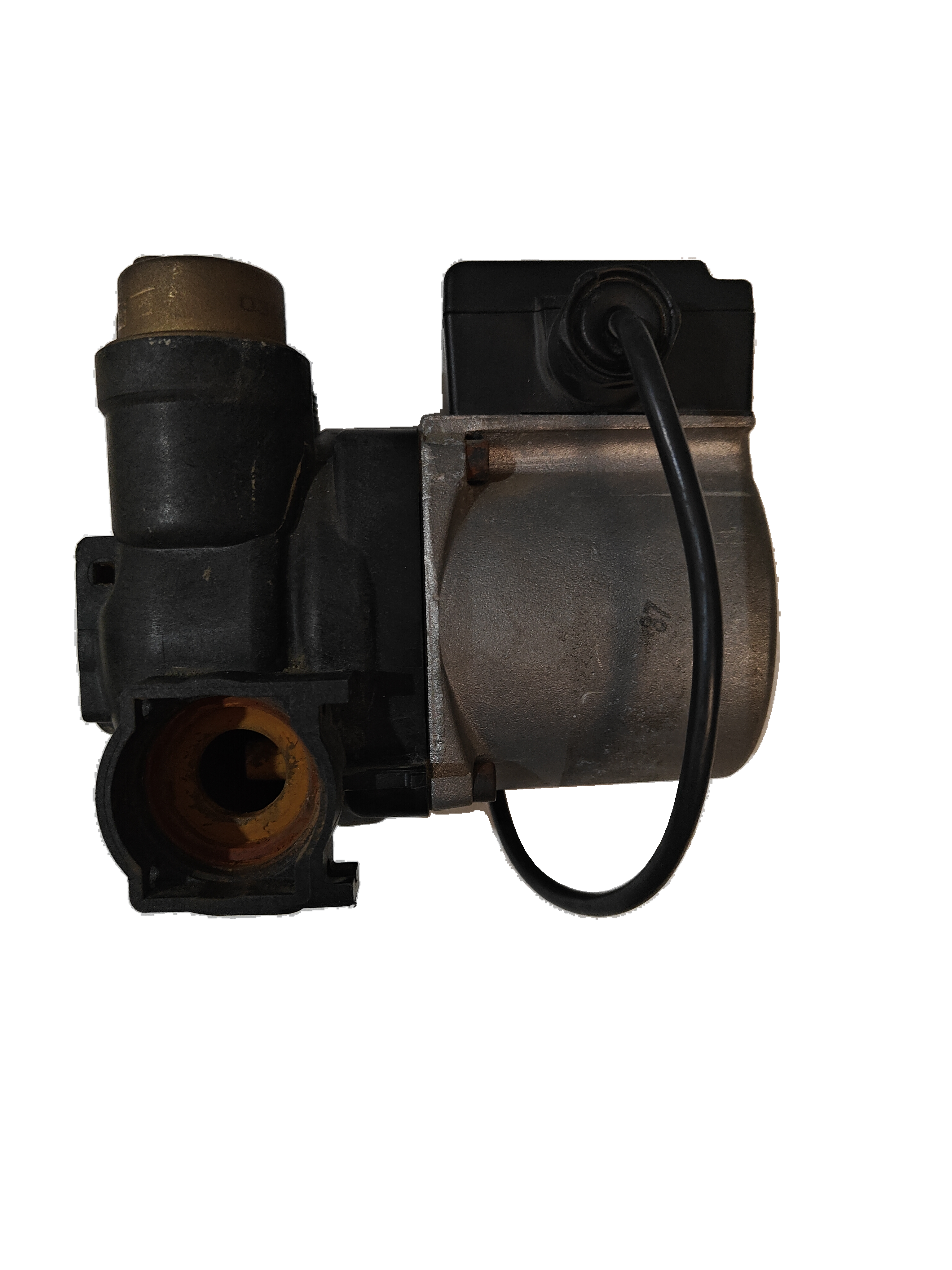 Bomba Grundfos UP 15-50 AO · 59915402 para Chaffoteaux MX2 24FF y MC2 24FF: Vista lateral